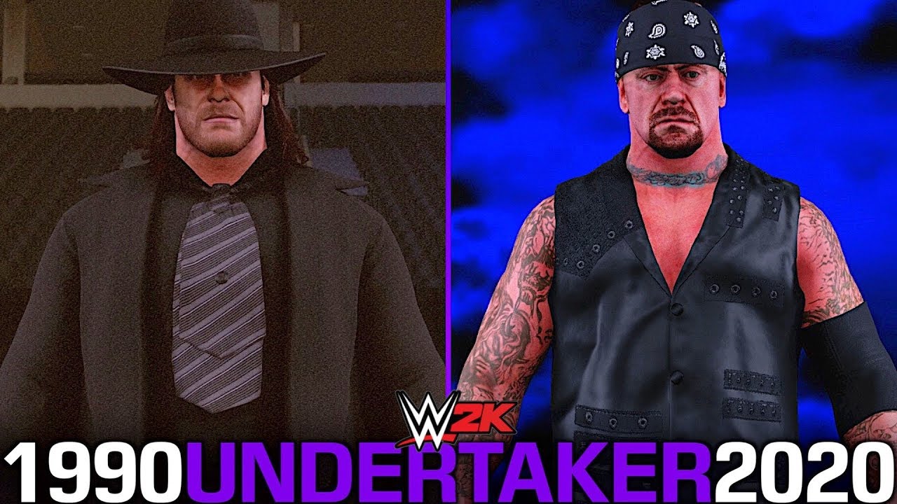 THE EVOLUTION OF THE UNDERTAKER (1990 - 2020) | WWE 2K MODS