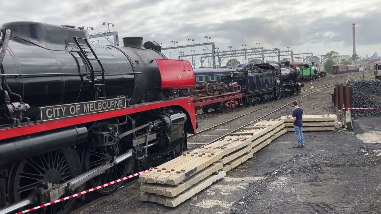 SteamRail Victoria Newport Workshop Open Day 2026 Part 2