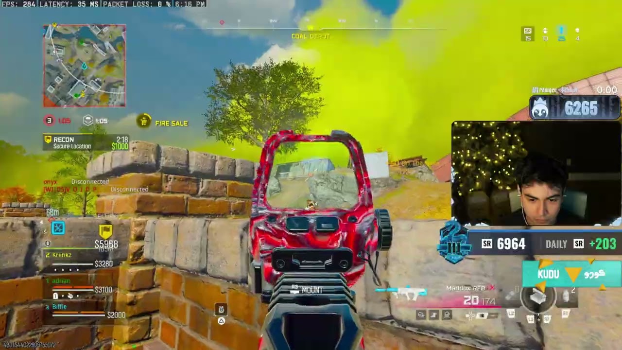 Biffle Shows Ranked Lobby what a Top 0.1% Player Looks like