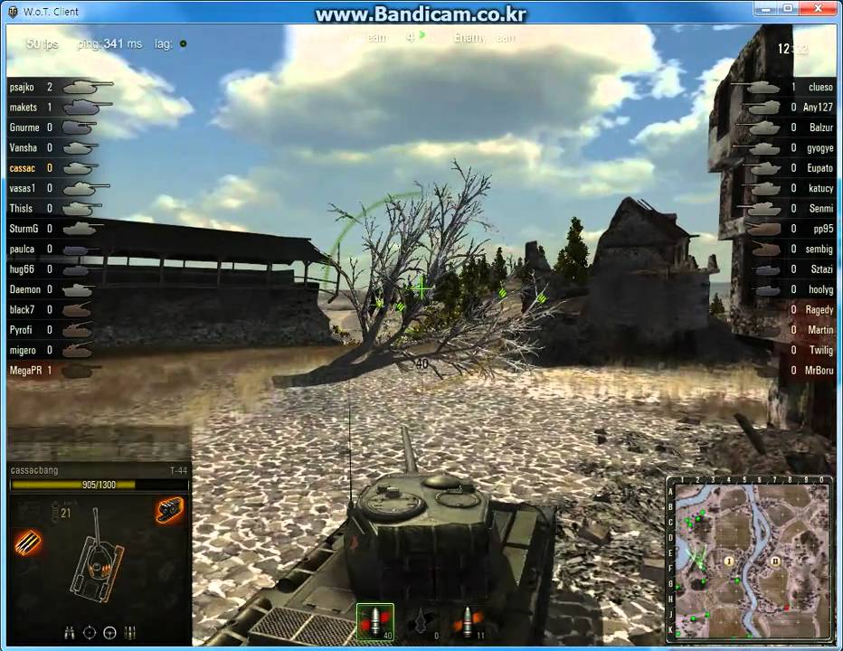 World of Tanks NOOB USELESS T-44 PLAYING