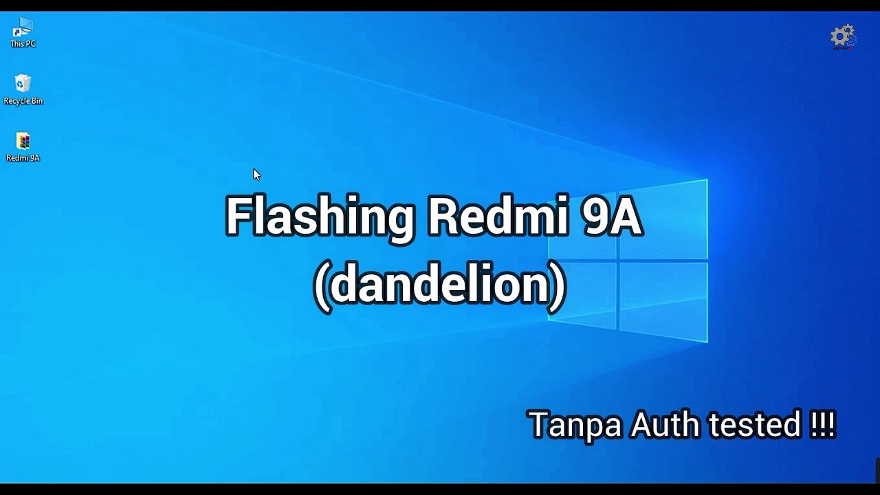 Cara flash redmi 9a bootloop tanpa auth tested