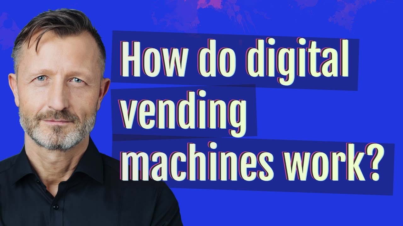 How do digital vending machines work?