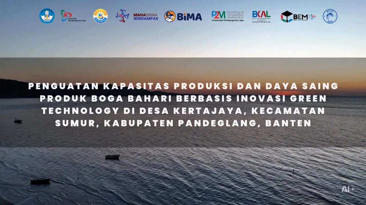 Penguatan Kapasitas Produksi & Daya Saing Produk Berbasis Inovasi Green Technology di Banten