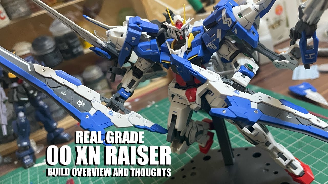 (Sort Of) New For 2024! Bandai 1/144 Real Grade 00 XN Raiser - Build Overview and Thoughts