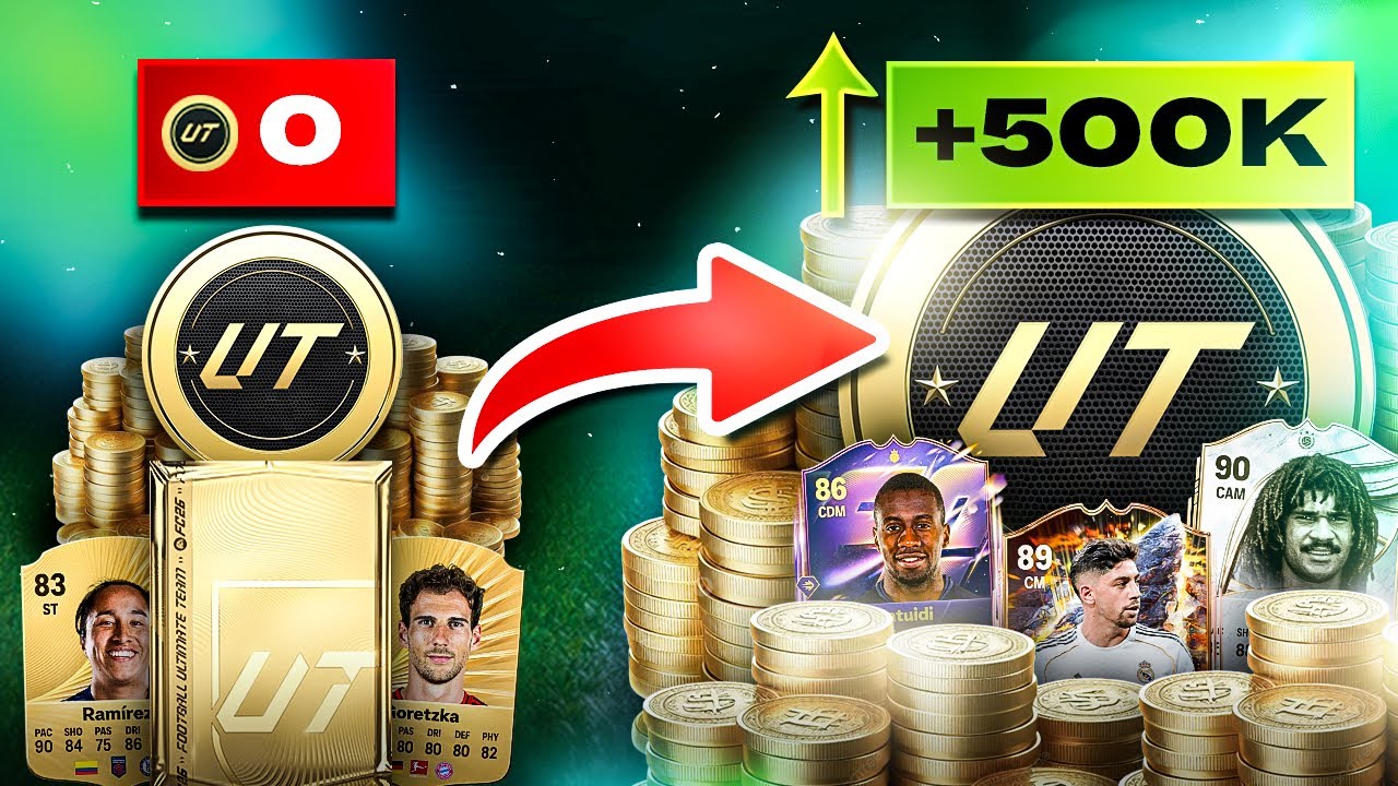 КАК ДОСТИЧЬ 0 ДО 500 ТЫСЯЧ МОНЕТ В EA FC 26