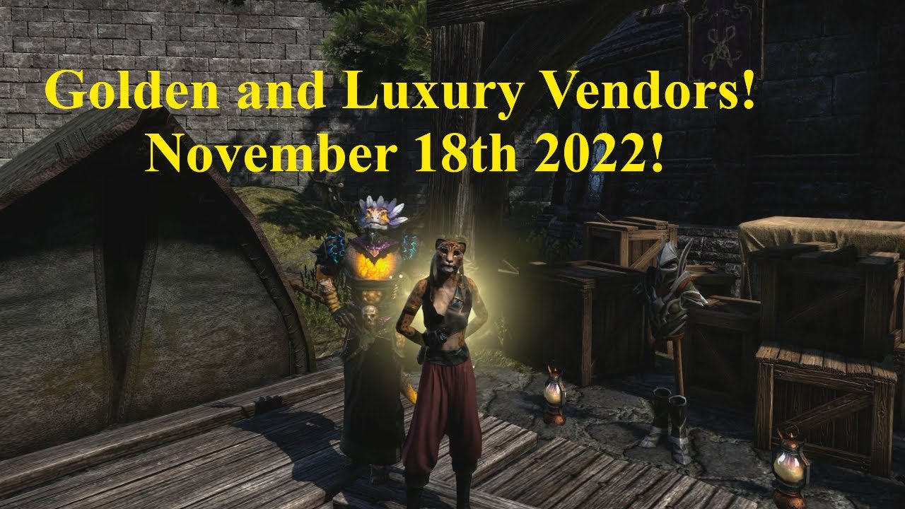 ESO Golden and Luxury Vendors