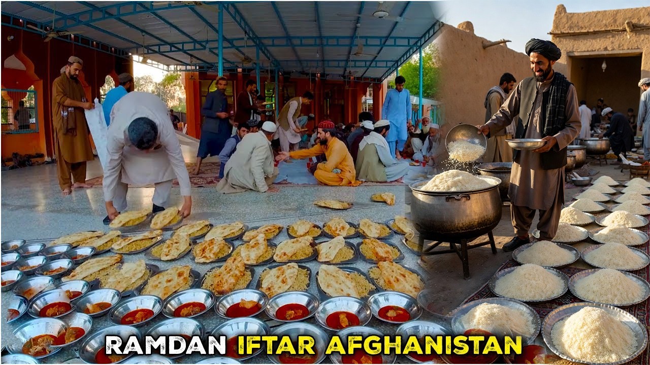 Ramadan Iftar Hosted by Ex-Cricketer : Feeding 1000 People in Afghanistan | 4K