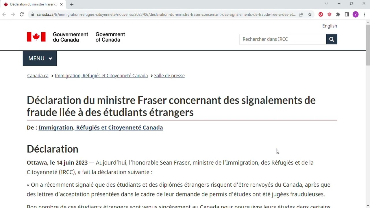 Fraudes liés aux demandes de permis d'études : Comment se protéger?