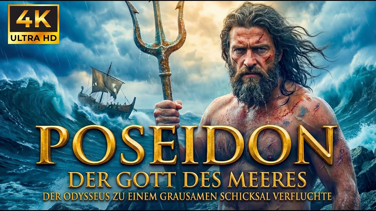 Poseidon | Ganzer Film | Der Meeresgott, Der Odysseus Zu Einem Grausamen Schicksal Verurteilte