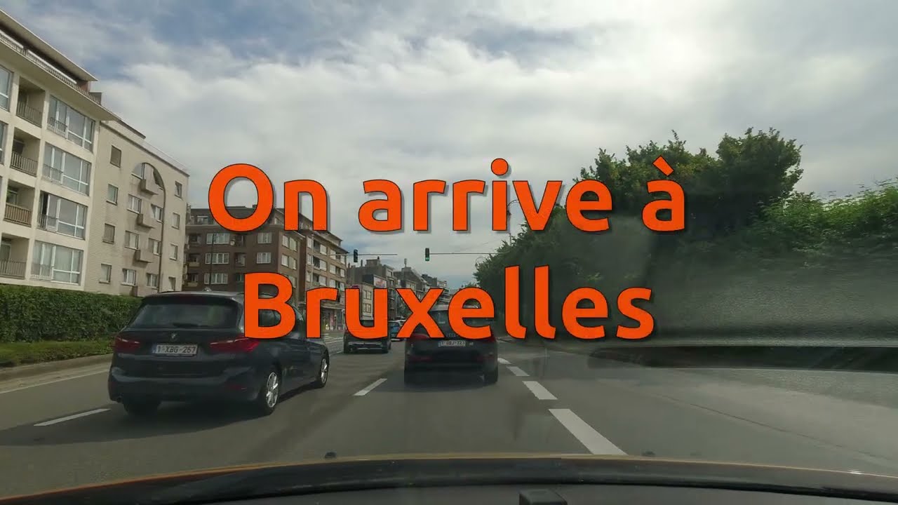 Belgique - En route pour Bruxelles