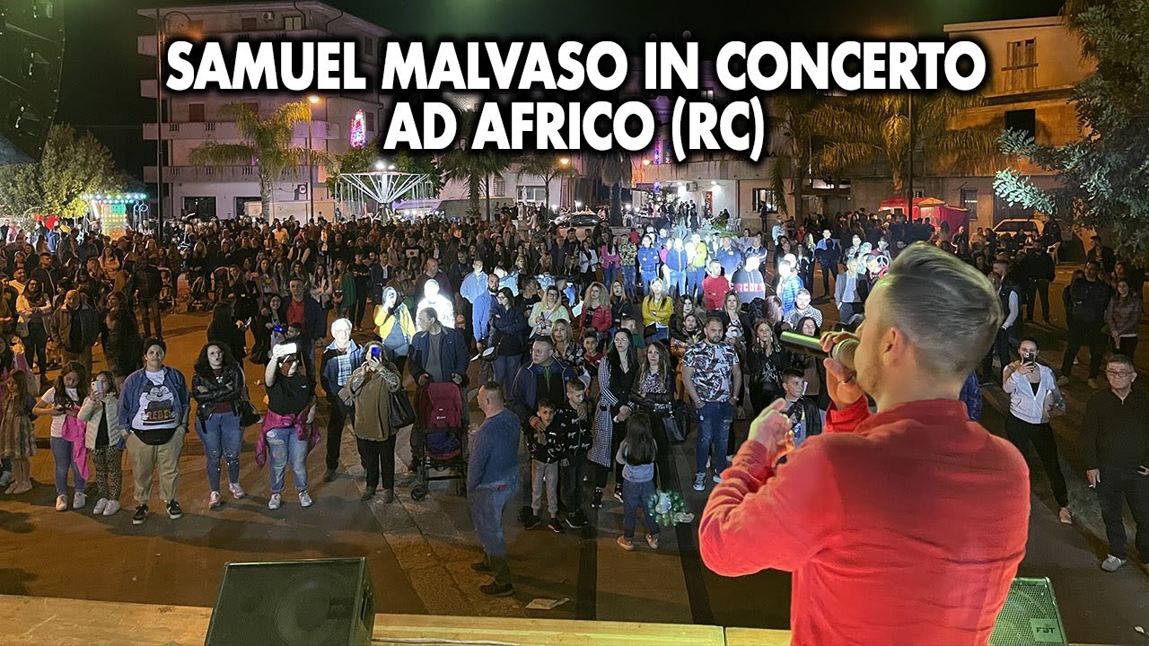 Samuel Malvaso in concerto ad Africo (RC)