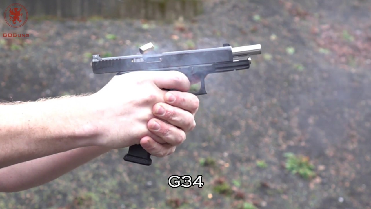 Glock Pistols in Slow Motion