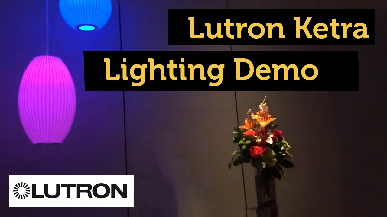 Lutron Experience Center Ketra Lighting Demonstration
