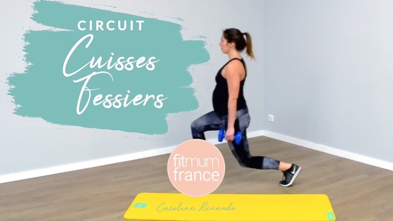 SPORT PENDANT LA GROSSESSE ♥ Training spécial Fessiers par FitMumFrance.fr (Full Training)