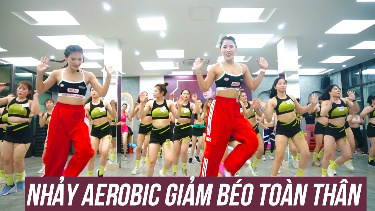 NHẢY AEROBIC GIẢM BÉO TOÀN THÂN | BẢO NGỌC AEROBIC