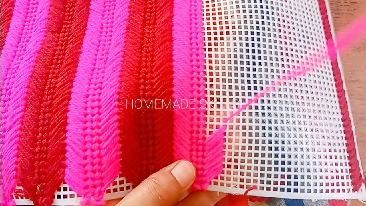 New Plastic Canvas Handfan Design|Handfan Design|Plastic Handfan Design|Handfan