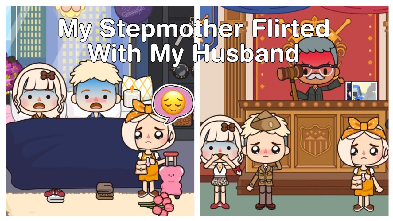 My Stepmother Flirted With My Husband💏😭| Miga World Story | Sad Story | Miga Town  |🍭Saraine Plays🍩