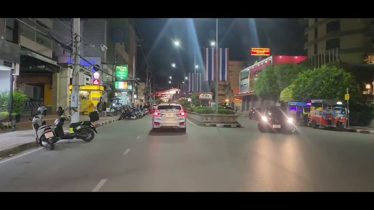 Du Lịch Thái Lan Tự Túc Trên Đường Về Khách Sạn Hua Hin