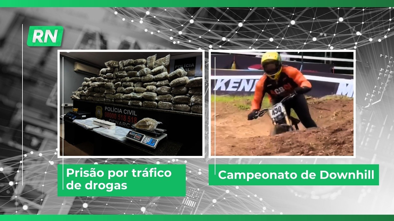 Prisão por tráfico de drogas | Campeonato de Downhill