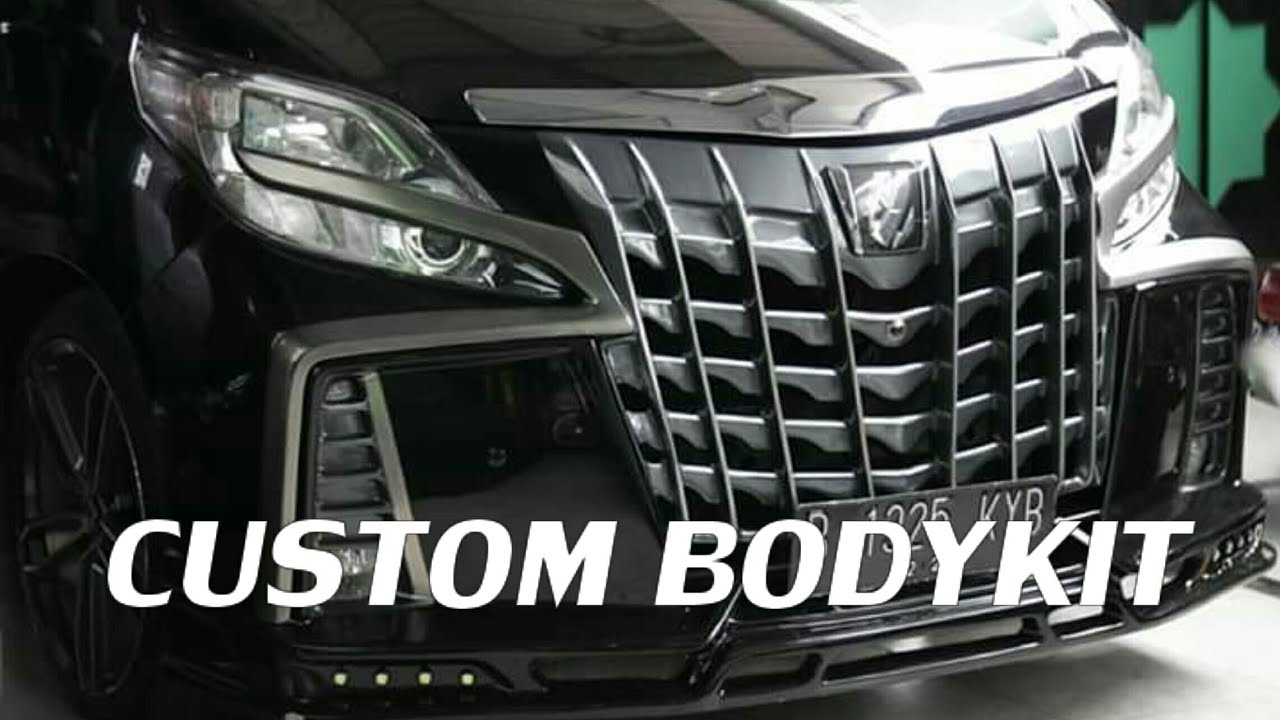 PROSES PEMBUATAN BODYKIT ALPHARD & VELLFIRE