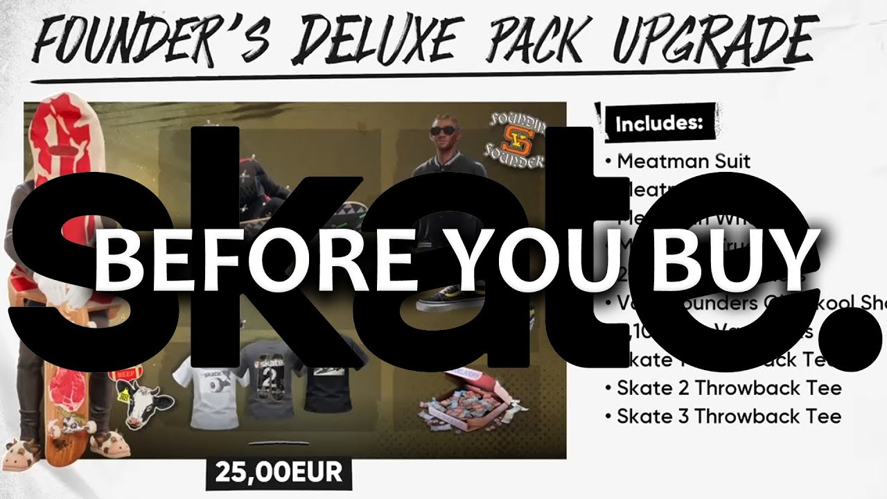 What You Get in the Skate Founders Pack