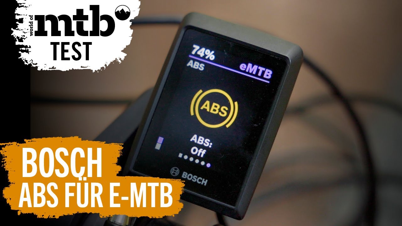Test I Bosch ABS I Trail Modus I neu I 2023 I schnell und sicher unterwegs mit dem EMTB
