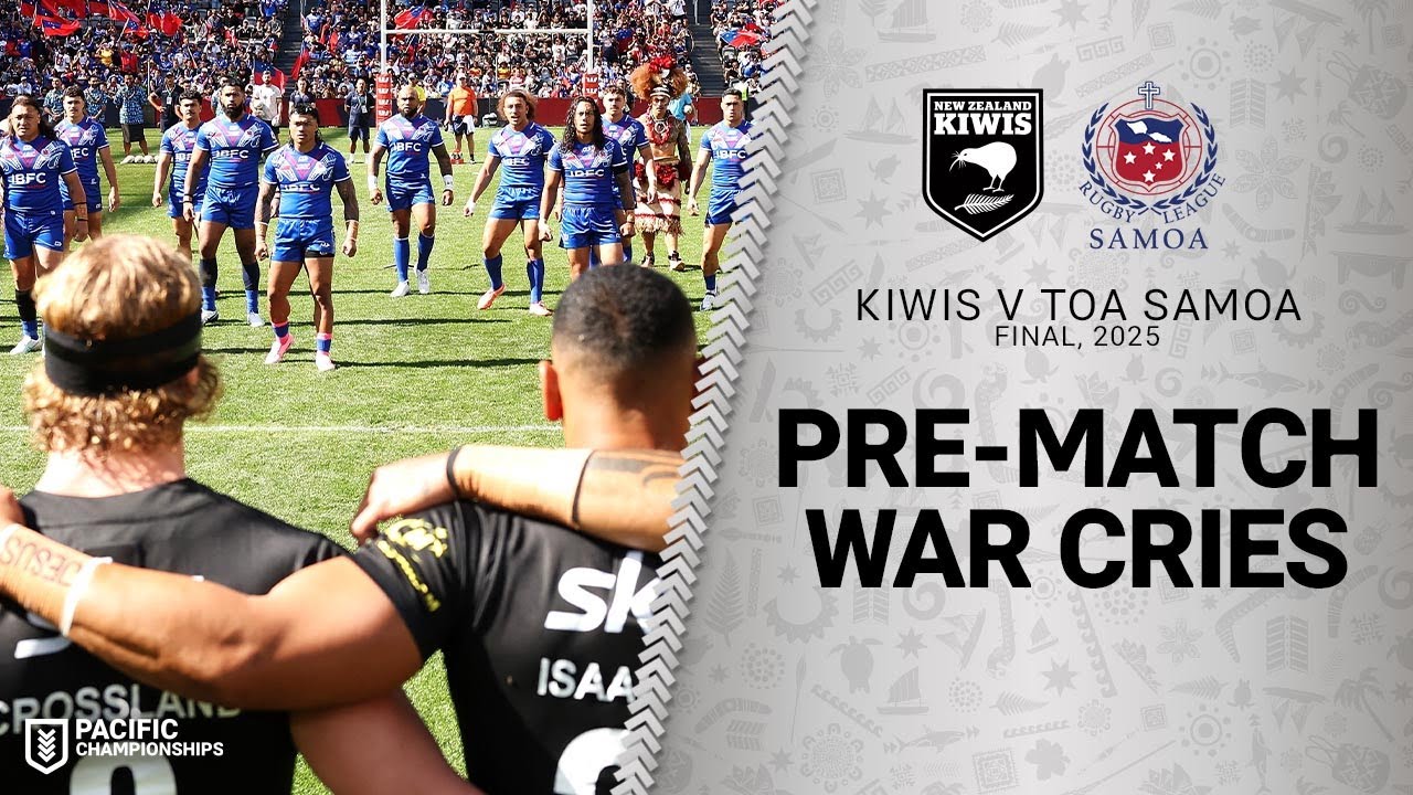 NRL Highlights | Kiwis v Toa Samoa | 2025 Pacific Championships | Pre Match Challenge | Final
