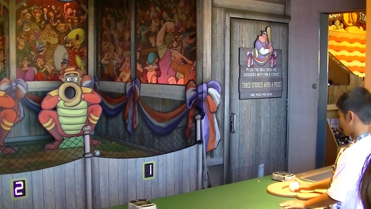 Disney's Paradise Pier Carnival Games in California Adventure