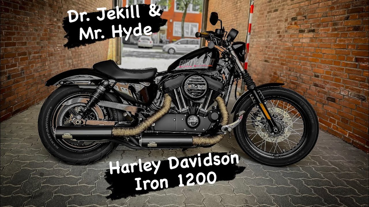Harley Davidson Iron XL 1200 Jekill & Hyde 48 Umbau custom