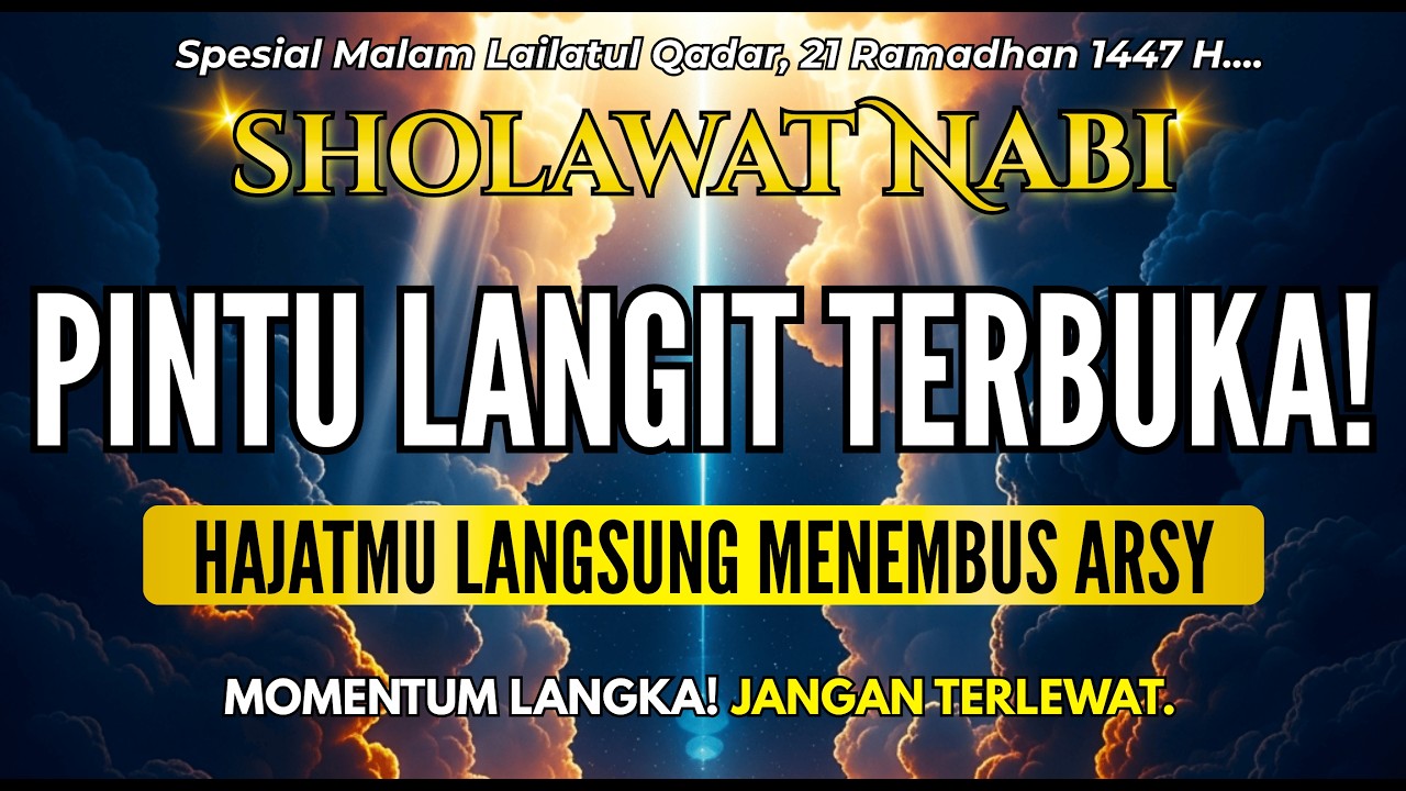 SOLUSI HUTANG CEPAT LUNAS | SHOLAWAT PENARIK REZEKI PALING AMPUH DAN MUSTAJAB, SHOLAWAT JIBRIL