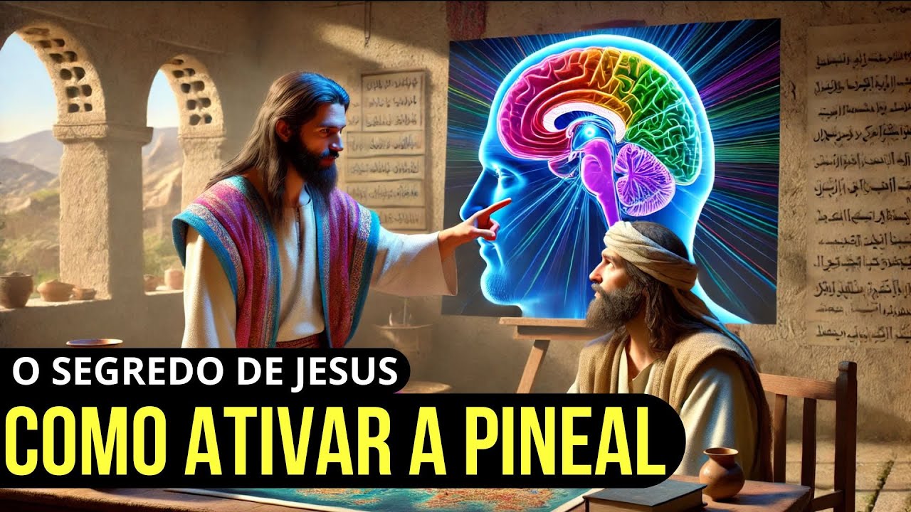 O Mapa de Jesus para a Ativa&ccedil;&atilde;o da Gl&acirc;ndula Pineal ! SEGREDO REVELADO