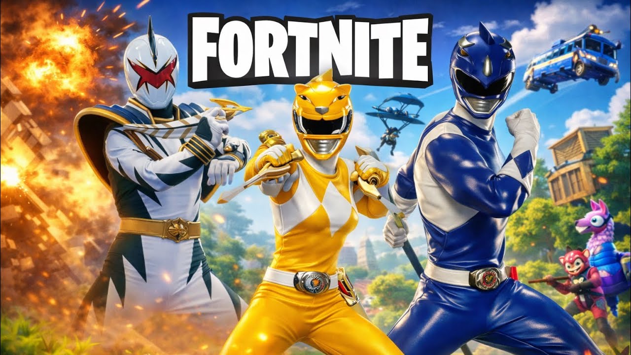 Power Rangers Takes Over Fortnite (EP.5)