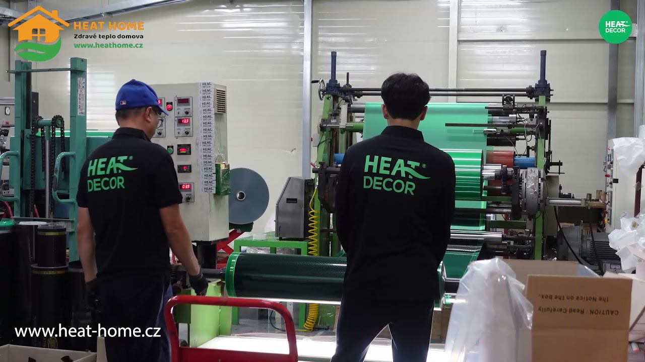 Heating film production - Heat Decor heating film