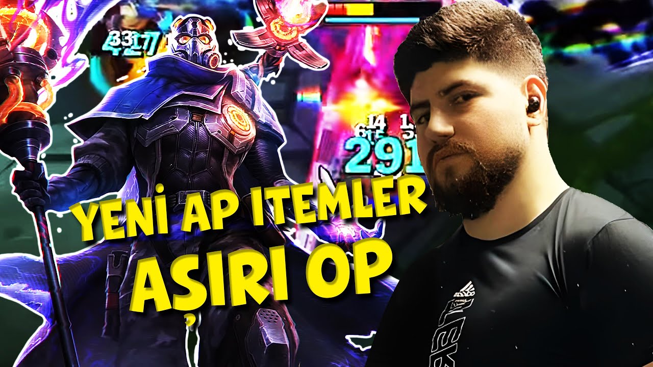 YENİ İTEMLERLE MİD LANE AŞIRI GÜÇLÜ FULL YAKIYORUZ !!! | Apophis
