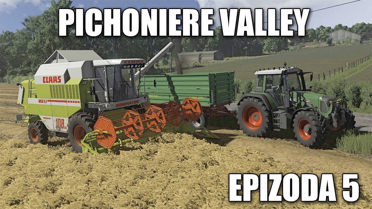 WHEAT HARVEST TIME! 🌾 Ep.5 | Farming Simulator 25 | Pichonniere Valley