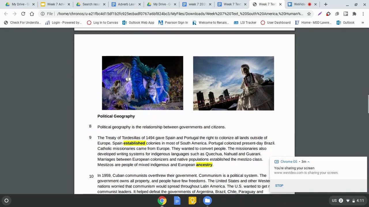 South America: Human Geography
