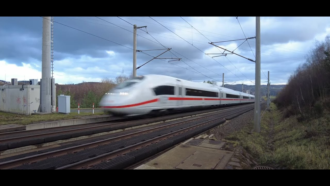 ICE Verkehr auf der SFS Köln-Rhein/Main (Siegburg, Montabaur, Limburg)