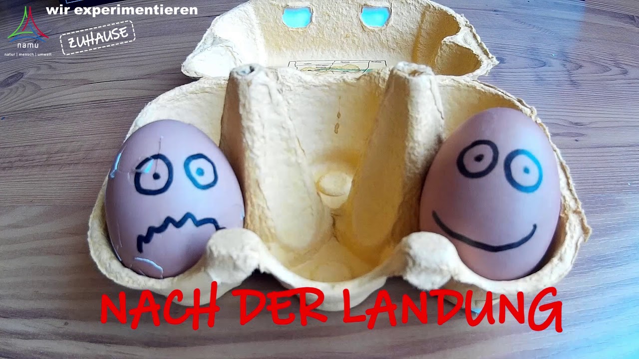 wir experimentieren ZUHAUSE - Folge 3: Das Ei-Rettungssystem - Teil 1