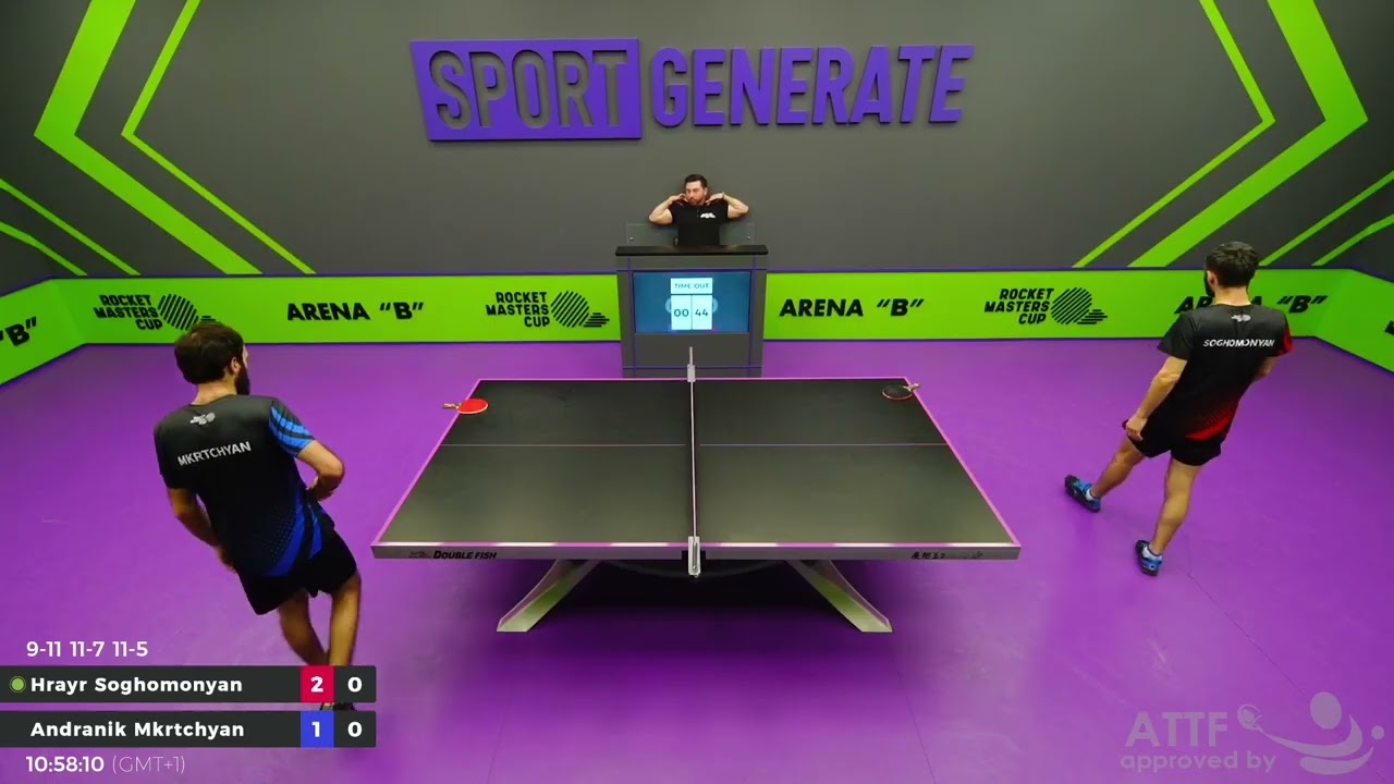 Table Tennis | H.Soghomonyan - A.Mkrtchyan | 26.01.2026 10:45 (CET) | RMC 34424058
