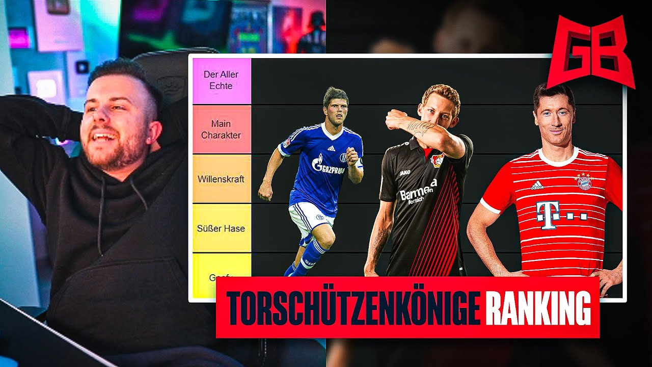 GamerBrother RANKED die BUNDESLIGA TORSCHÜTZENKÖNIGE der LETZTEN 15 JAHRE 😱