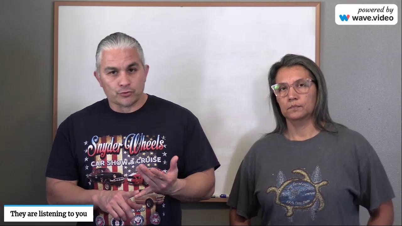 They are listening to you