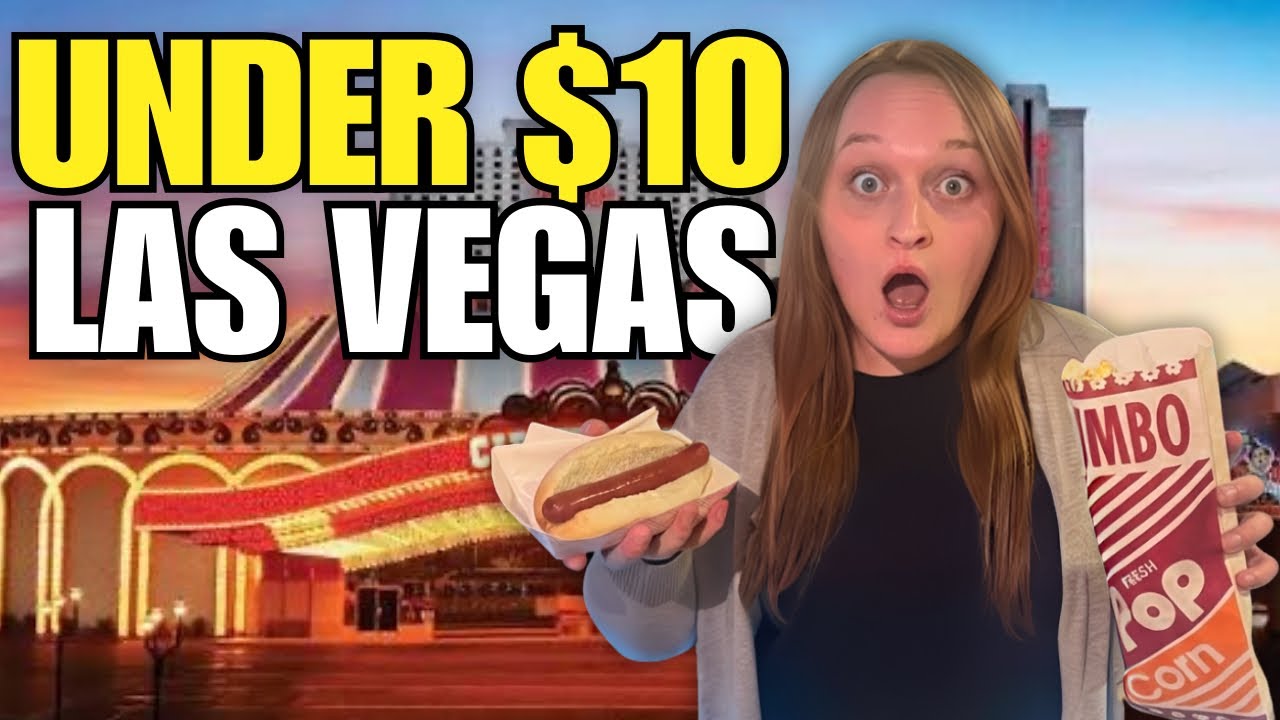 I Found The CHEAPEST Eats On The LAS VEGAS STRIP Under $10!