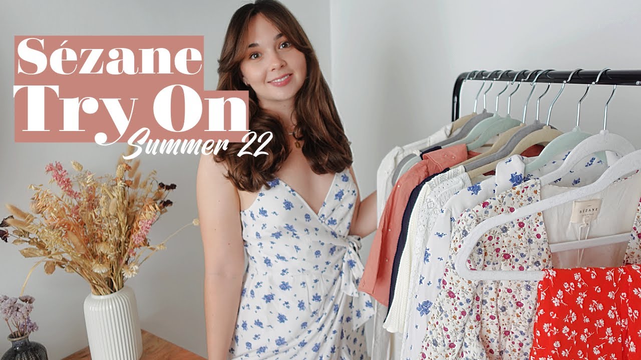 S&eacute;zane try on and review | Summer 2022 collection! AD