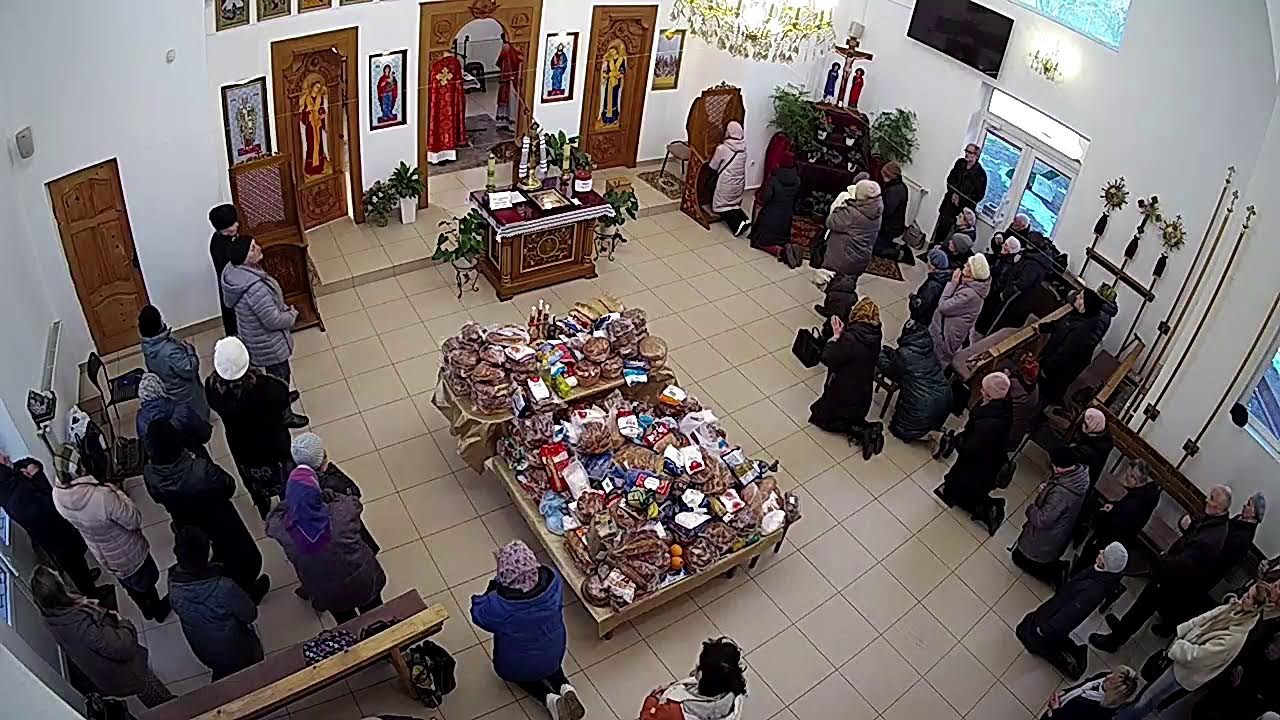 Літургія напередосвячених Дарів  (04.03.2026, поч. о 8:00 год.)