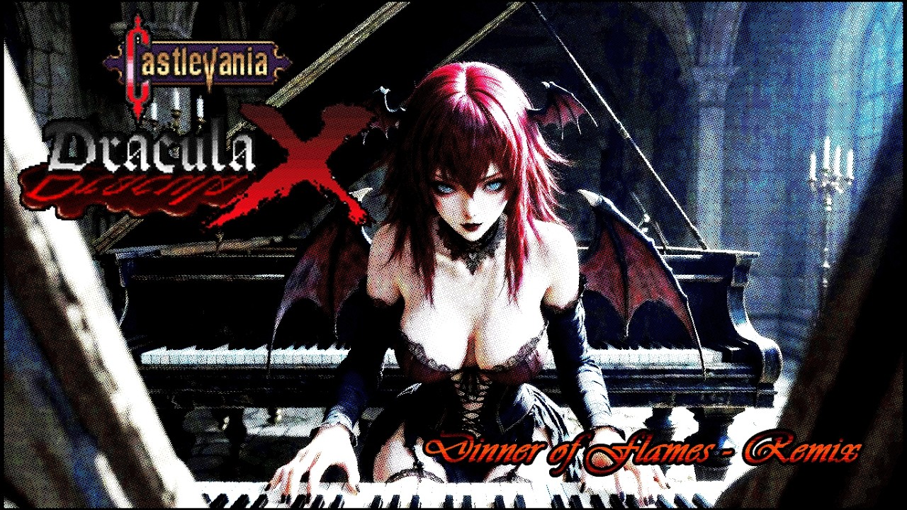 [SNES] Castlevania Dracula X - Bloodlines/Dinner of Flames Stage 1 REMIX