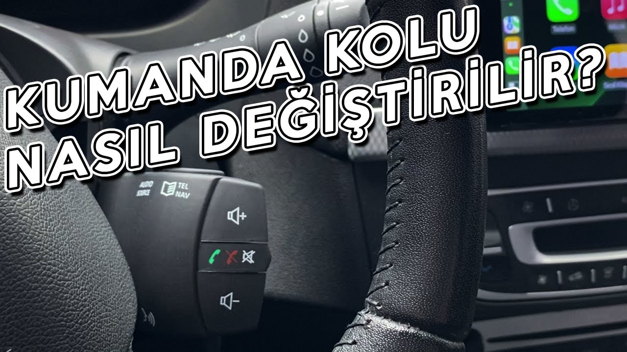 Direksiyon Radyo Kumanda Kolu Nasıl Değiştirilir? Megane 3 - Fluence