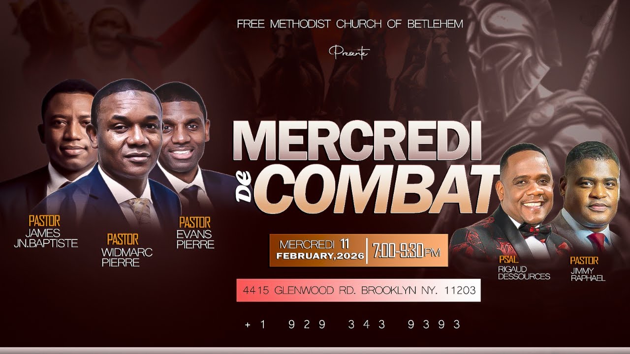 02/11/26 “LE COMBAT SPIRITUEL” Wednesday Night Prayer Service Ephesians 6:10-18