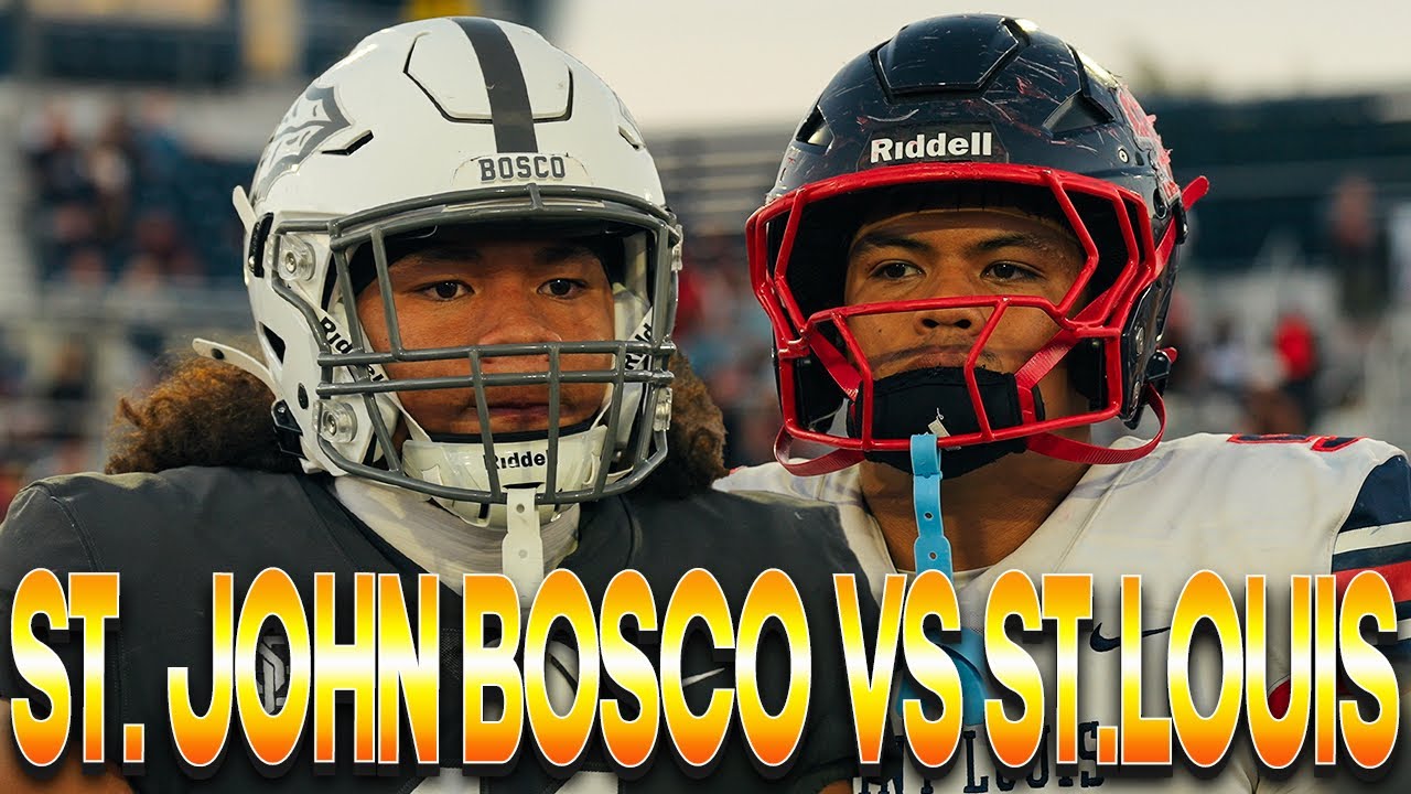 #1 St. John Bosco vs St. Louis (HI)🔥 Cali’s Best vs Hawaii’s Best😳 SJB Has To Many Weapons🫣 Week 4