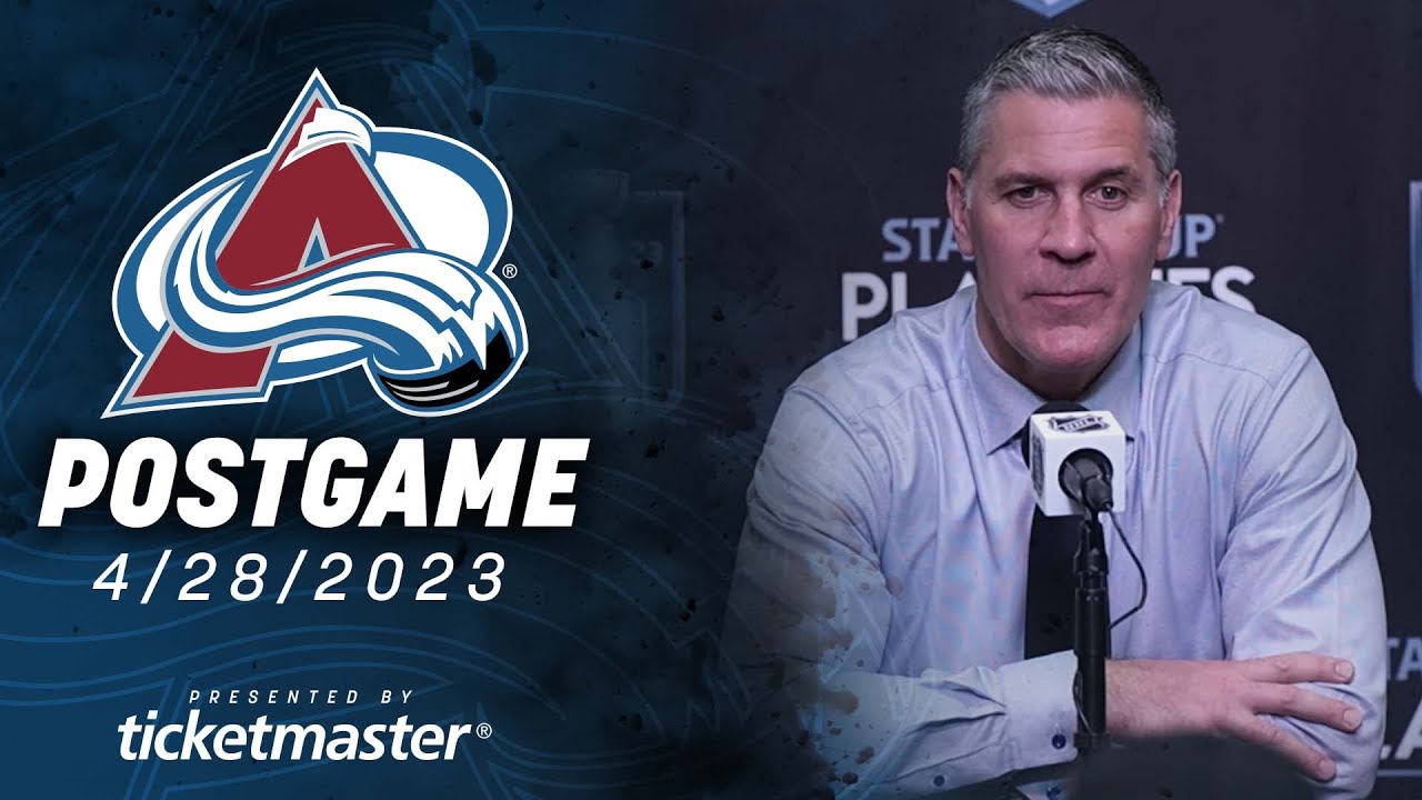 Colorado Avalanche Postgame LIVE: R1G6