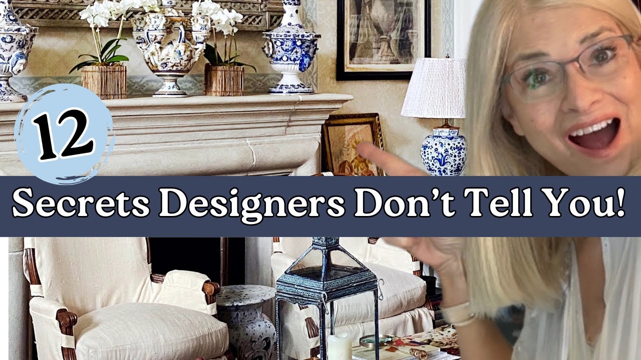Transform Your Home: 12 Top Interior Designers’ Secrets Revealed